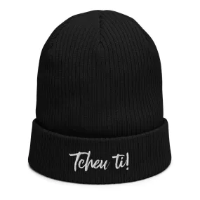 Bonnet côtelé bio - TCHEU TI